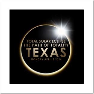 eclipse texas Posters and Art